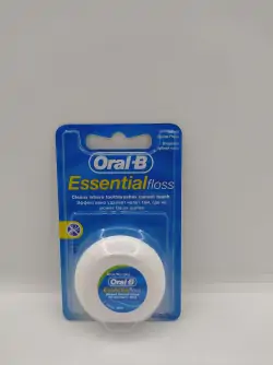 Орал-Би зубная нить Эссеншиал вощеная мятная 50м - фото 1