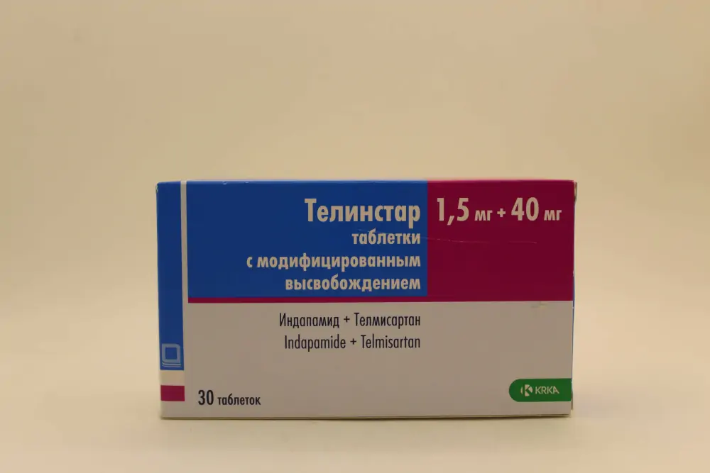 Телинстар 1,5мг+40мг таб №30
