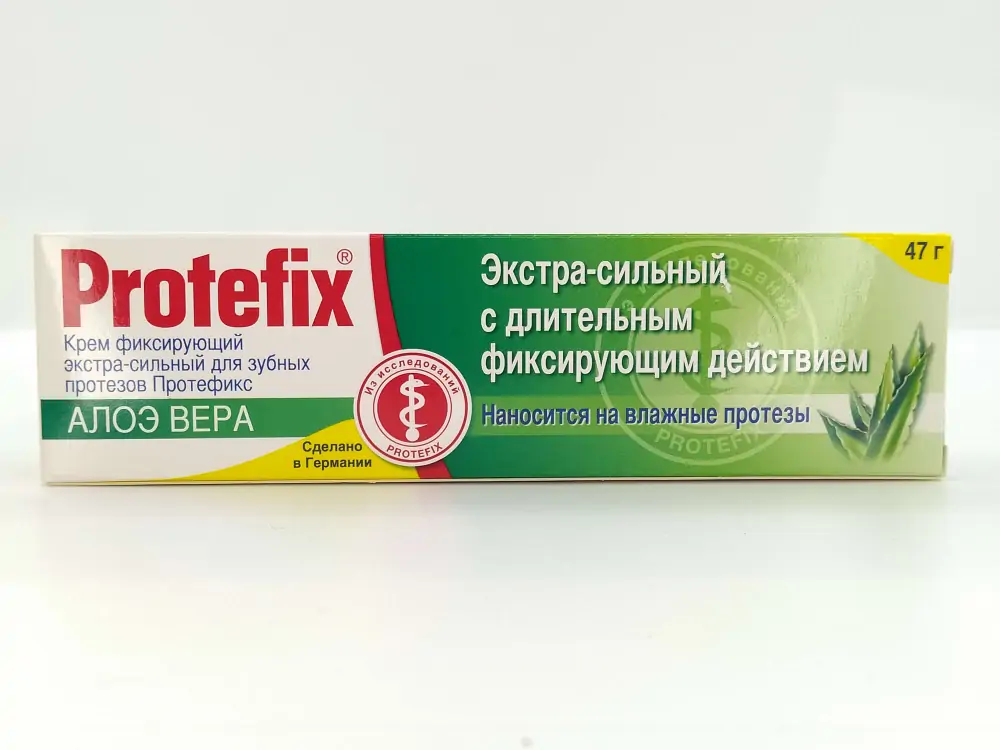 Протефикс крем д/фикс зубн протезов алоэ вера 40мл