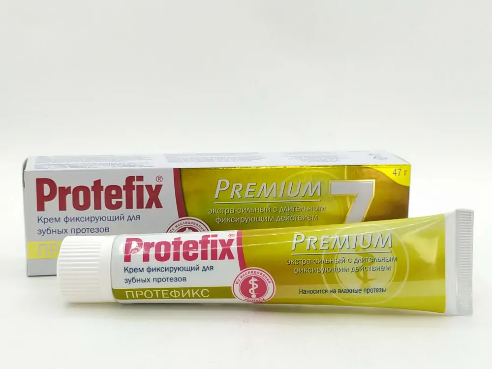 Протефикс крем д/фикс зубн протезов премиум 40мл - фото 5