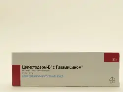 Целестодерм В с гарамицином 0,1% крем 30г - фото 1