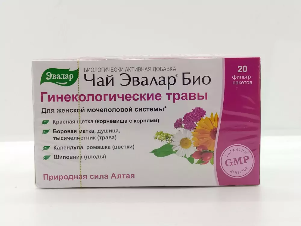Чай Эвалар БИО гинекологические травы 1,5г ф/п №20