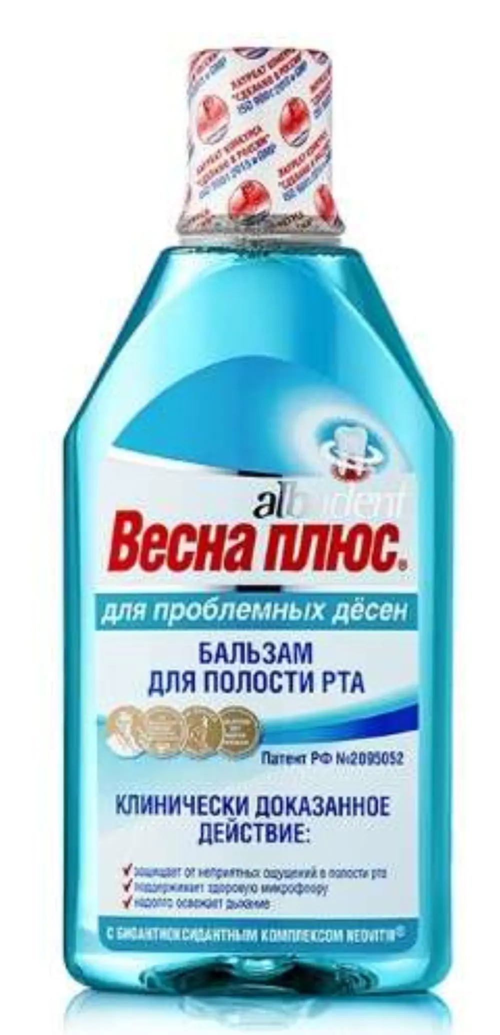 Альбадент бальзам весна плюс п/воспалит 400мл