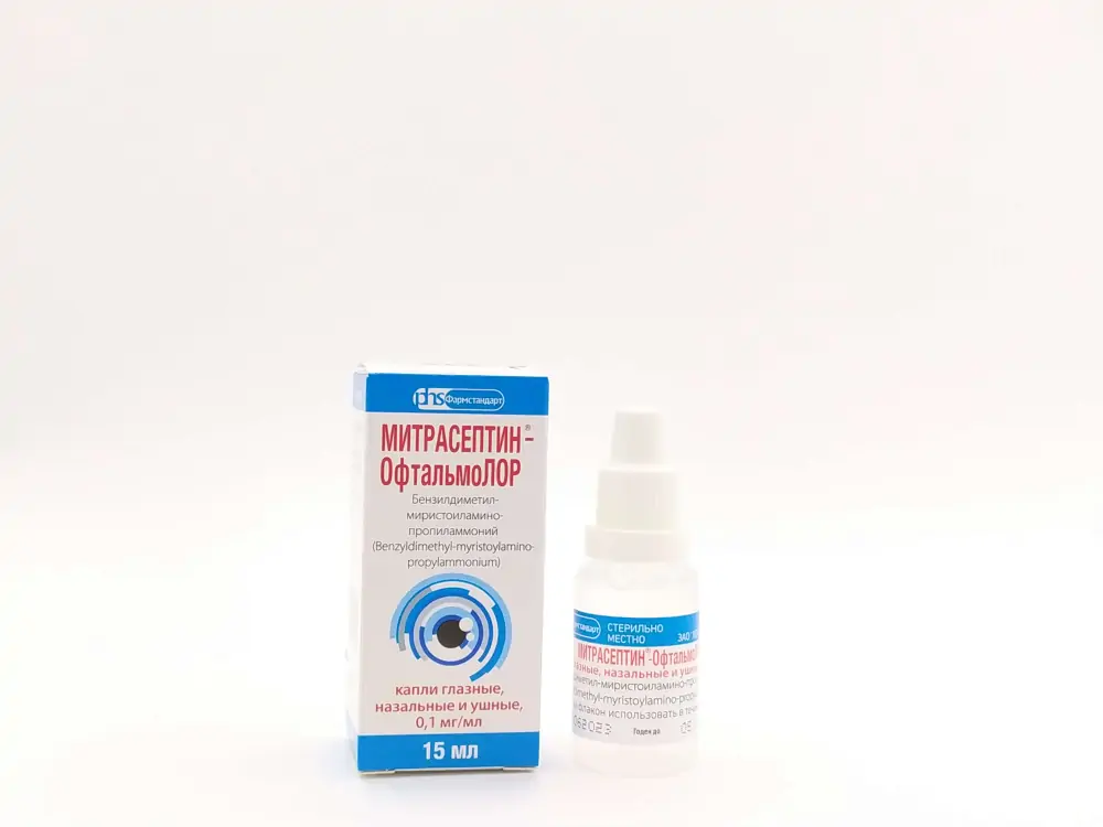 Митрасептин-офтальмоЛОР 0,01% глазн ушн наз кап 15мл - фото 5