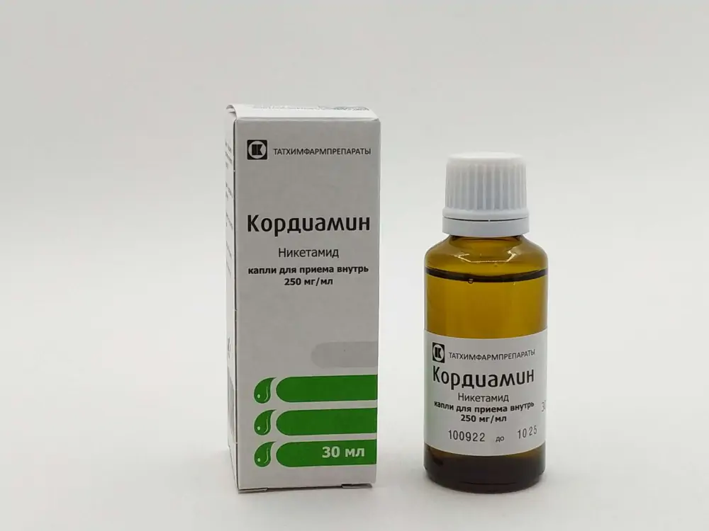 Кордиамин 25% кап 30мл - фото 4