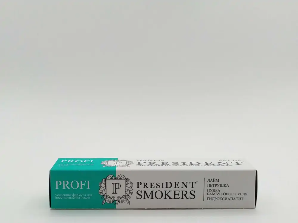 Президент зубная паста профи для курящих 50мл - фото 3
