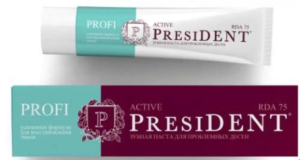 Президент зубная паста профи актив 100мл - фото 1