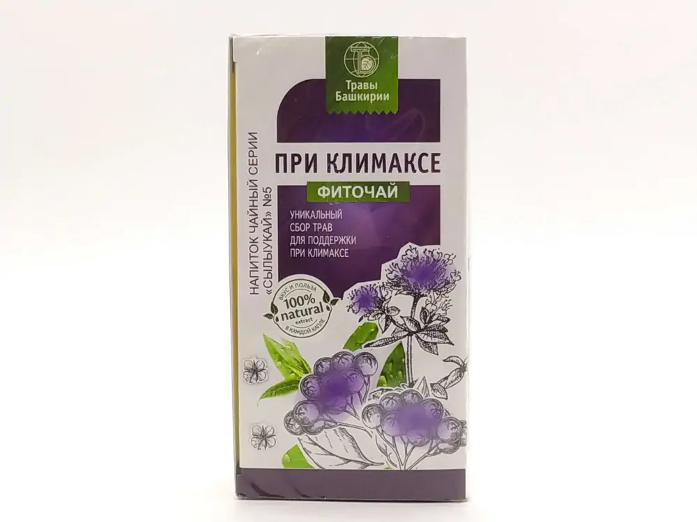 Травы Башкирии фиточай при климаксе 2,0г ф/п №20