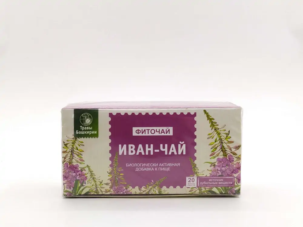 Башкирские травы фиточай иван-чай 2,0г ф/п №20 - фото 1