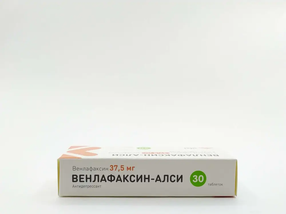 Венлафаксин 37,5мг таб №30 - фото 3
