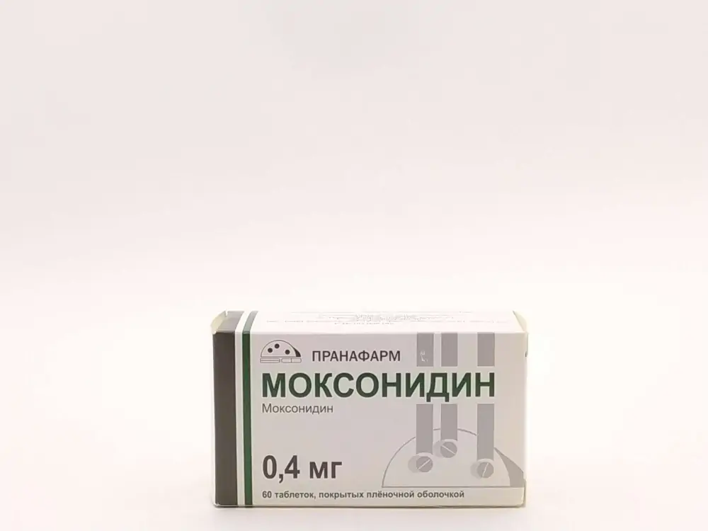 Моксонидин 0,4мг таб №60 - фото 3