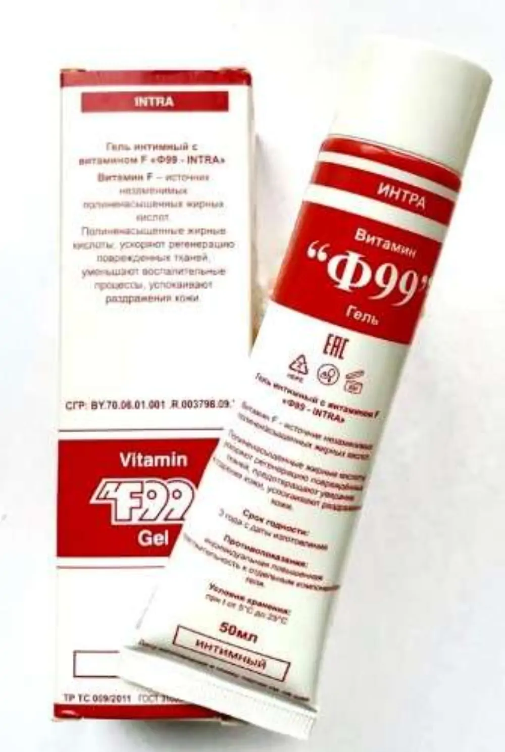 Витамин Ф99 интра гель интимный 50мл - фото 4