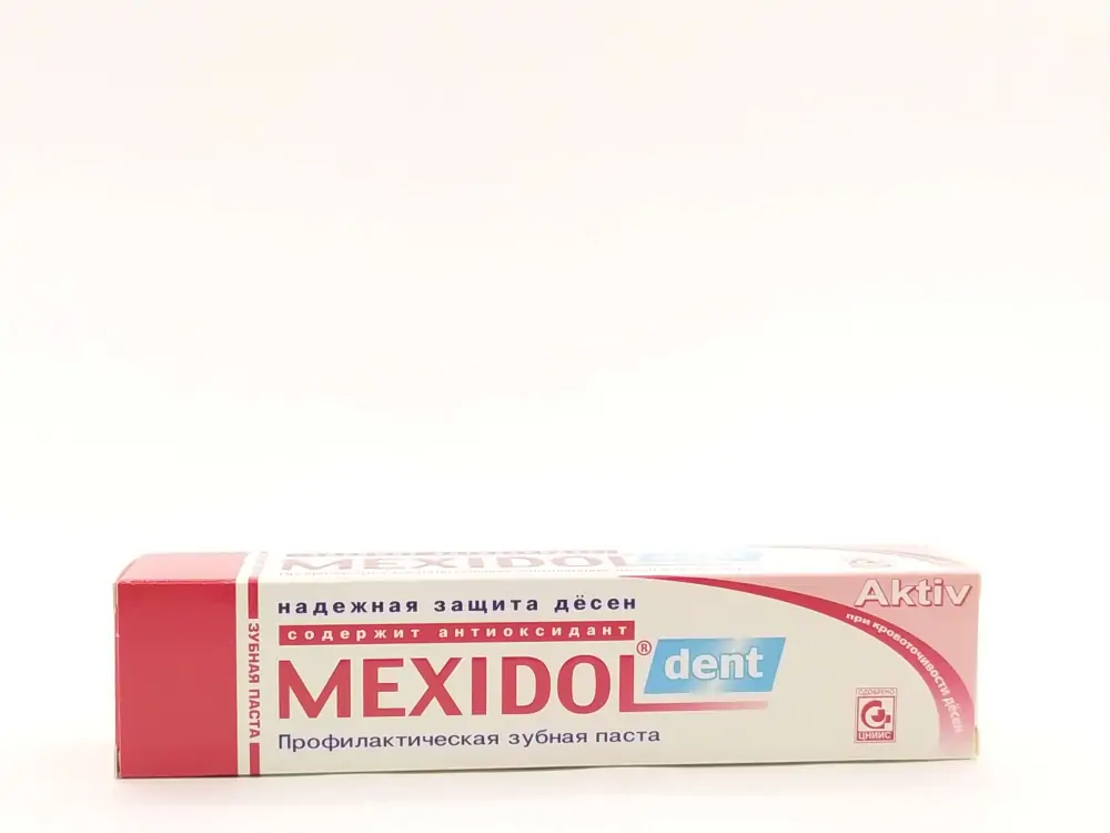 Мексидол дент зуб паста актив 65г