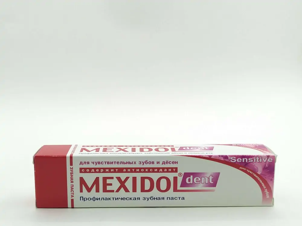 Мексидол дент зуб паста сенситив 65г - фото 1