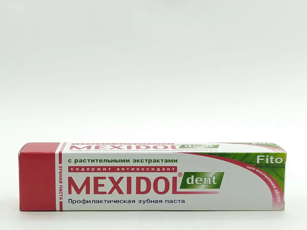 Мексидол дент зуб паста фито 65г
