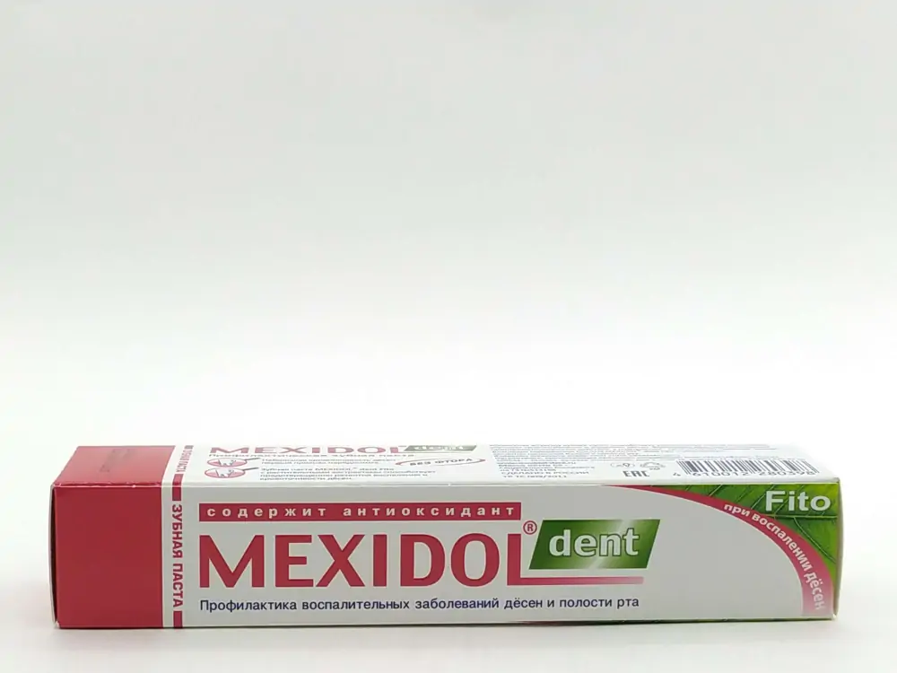 Мексидол дент зуб паста фито 65г - фото 2