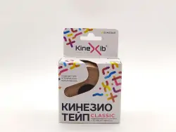 Бинт Кинезио-тейп 5см х 5м бежевый - фото 1