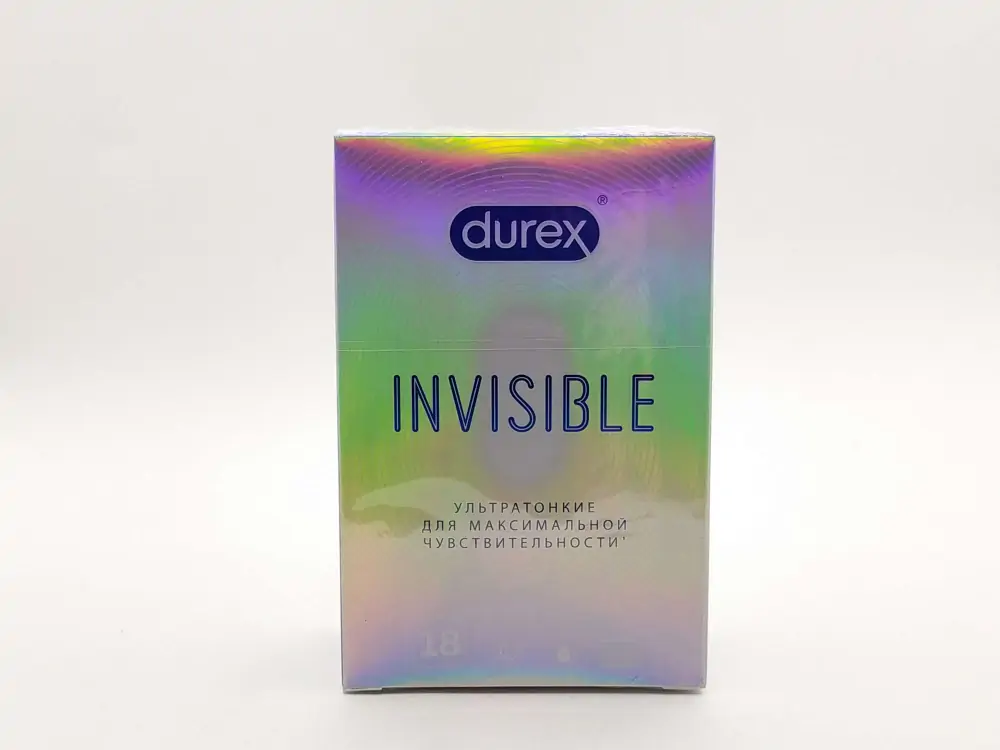 Презервативы Дюрекс Invisible ультратонкие №18
