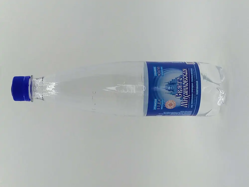 Свято-Михайловская вода минерал газ 0,6л - фото 1