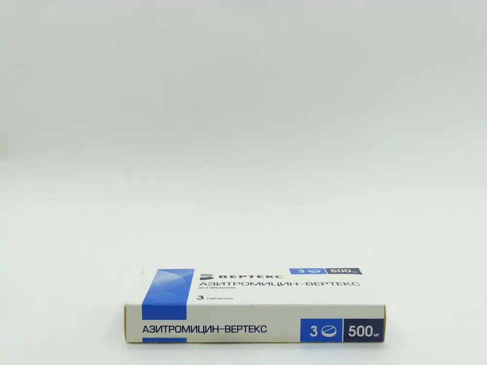 Азитромицин 500мг таб №3 - фото 4