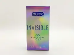 Презервативы Дюрекс Invisible Extra Lube с гель-смазкой №12 - фото 1