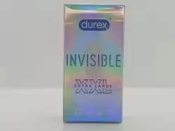 Презервативы Дюрекс Invisible XXL увеличенные №12 - фото 1