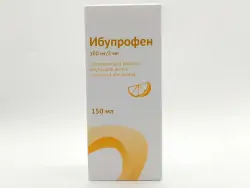 Ибупрофен 100мг/5мл апельсин сусп 150мл - фото 1