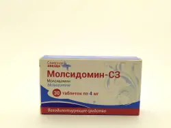 Молсидомин 4мг таб №30 - фото 1