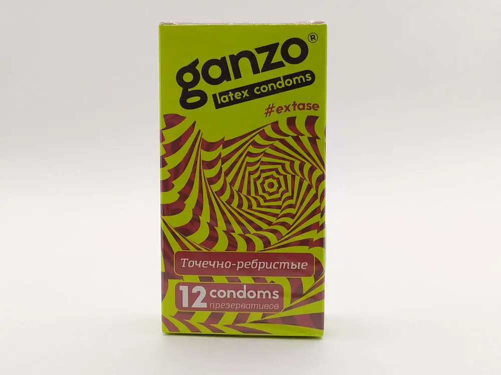 Презервативы Ганзо точечно-ребристые №12 - фото 1