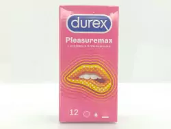 Презервативы Дюрекс Pleasuremax с ребрами и пупырышками №12 - фото 1