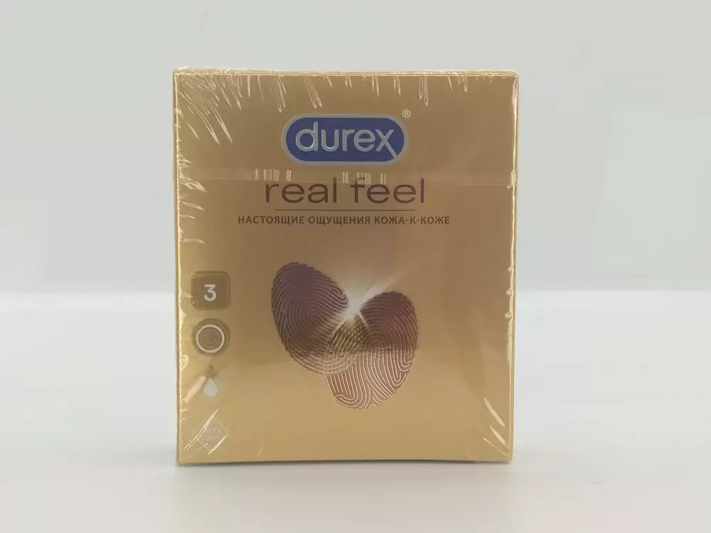 Презервативы Дюрекс Real Feel естественное ощущение №3