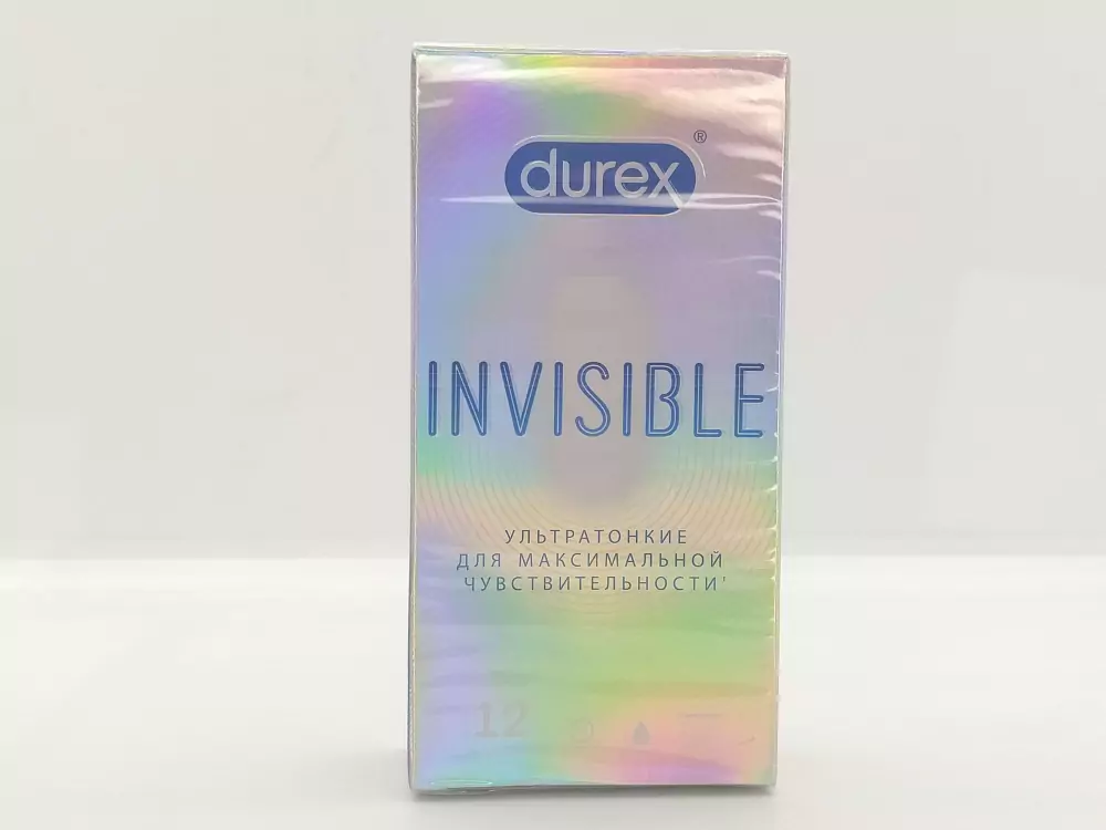 Презервативы Дюрекс Invisible ультратонкие №12