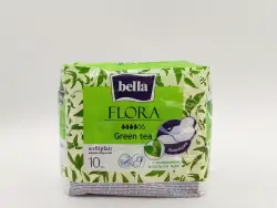 Белла прокладки Флора зеленый чай №10 - фото 1