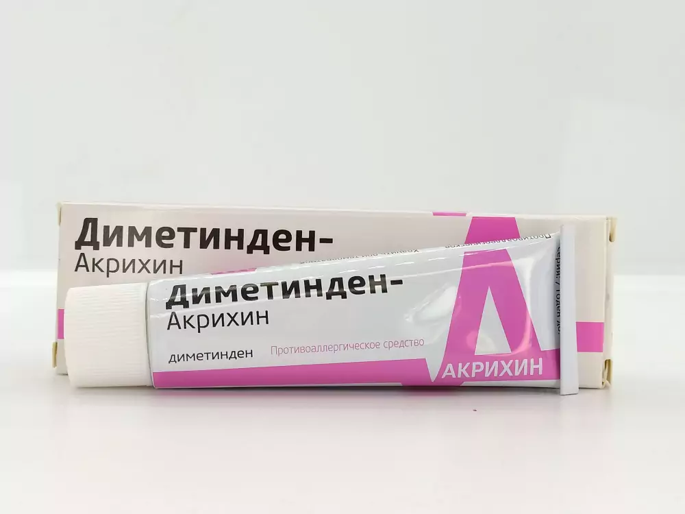 Диметинден 0,1% гель 30г - фото 3