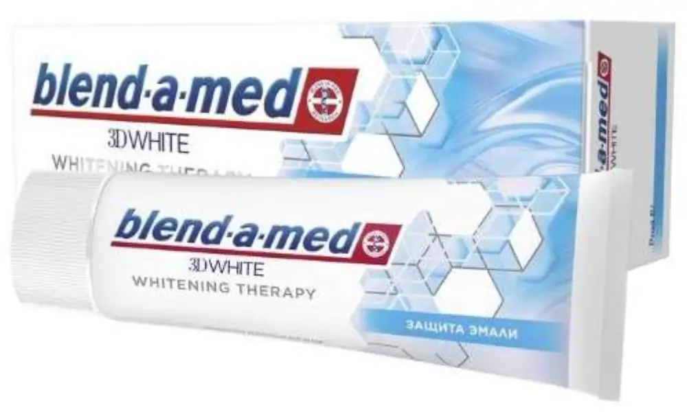 Блендамед зуб паста отбелив защита эмали 75 мл