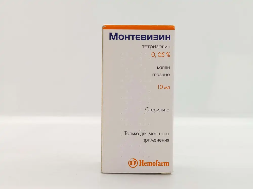 Монтевизин 0,05% глазн кап 10мл