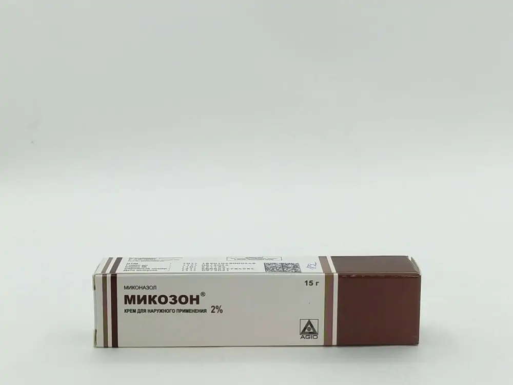 Микозон 2% крем 15г - фото 1